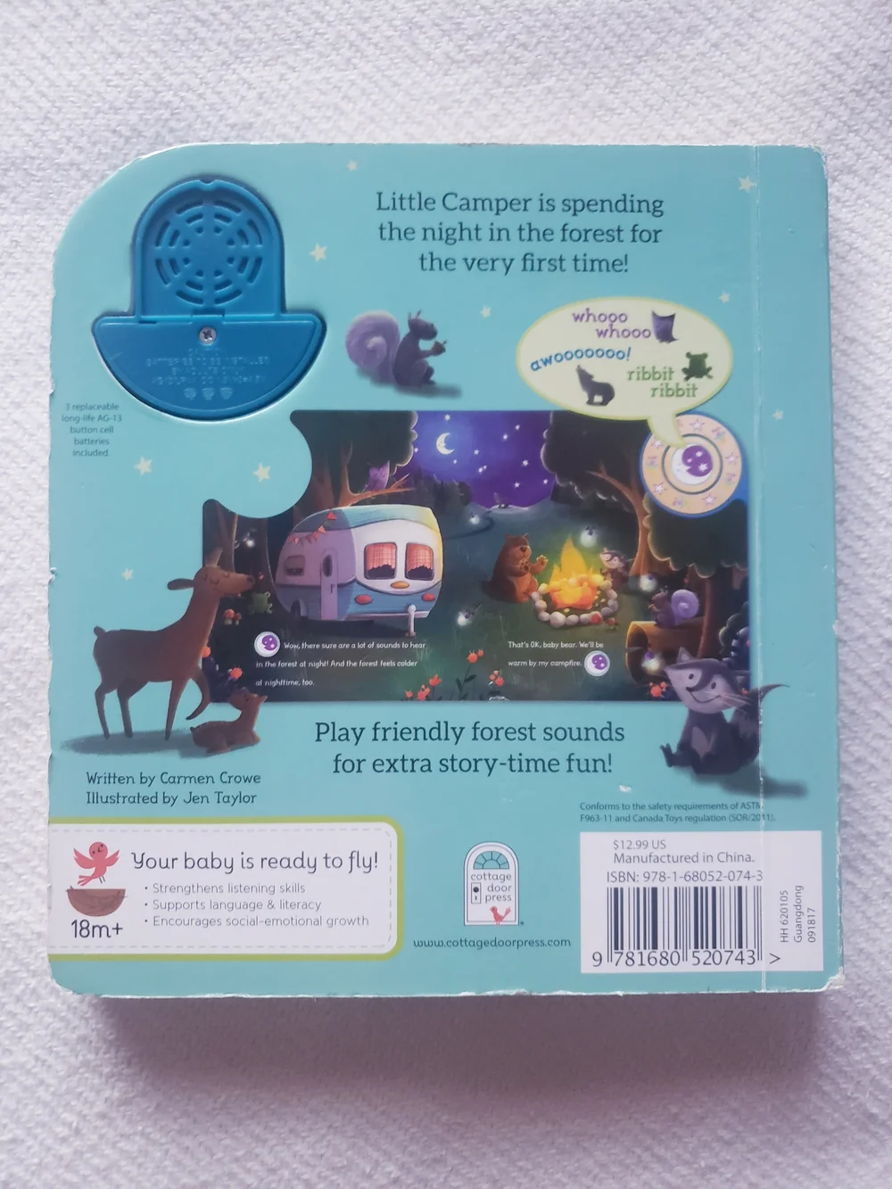 Brave Little Camper Early Bird Sound Book